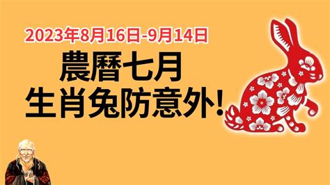 農曆七月算命|農曆七月生肖運勢大揭密：屬兔事業衝刺、屬羊財運逆轉 